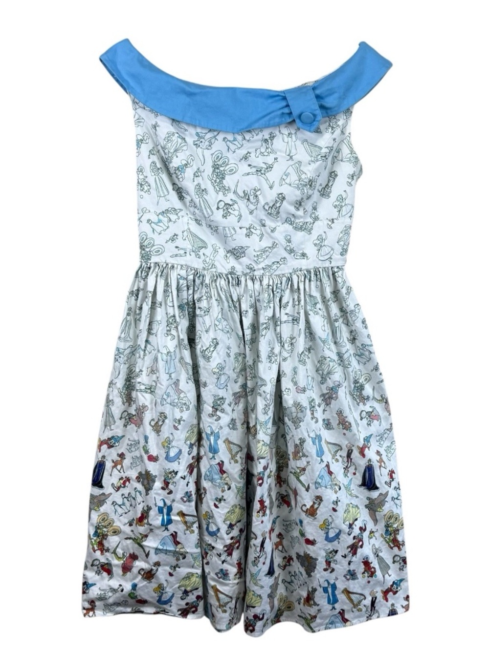 Disney Parks The Dress Shop Ink And Paint Dress Adult Size - NEW RARE